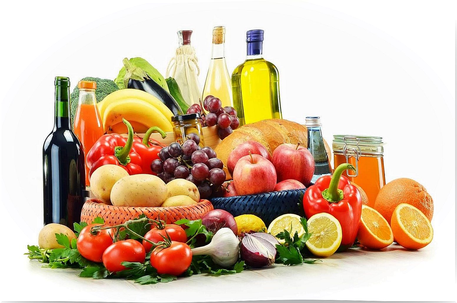 Mediterranean diet for a balanced weight