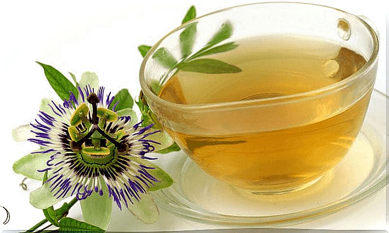 The infusion of passionflower helps prevent anxiety attacks