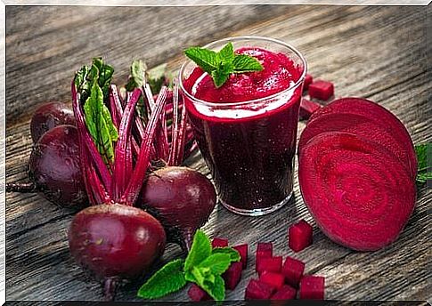 Beets high in negative calories.