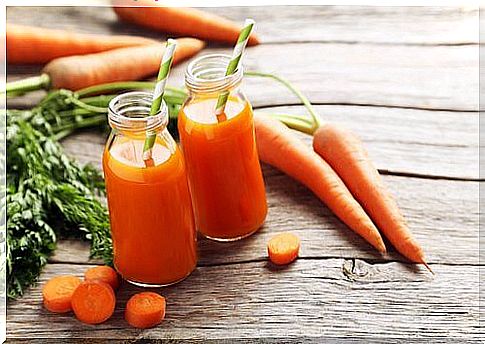 Carrots high in negative calories.