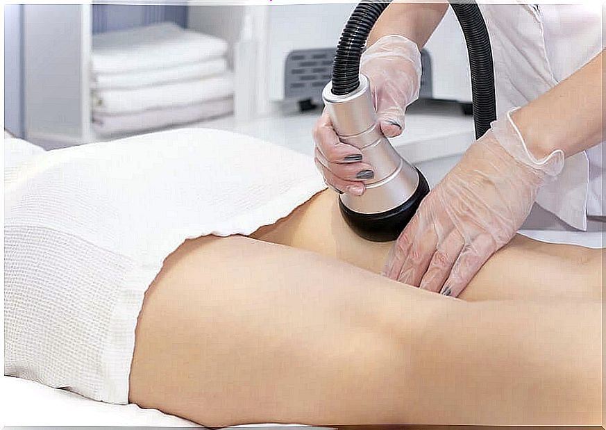 An anti-cellulite massage.