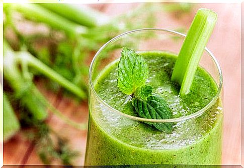 celery to cleanse the intestines