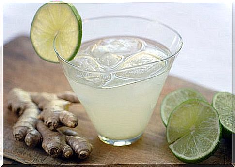 ginger and lemon drink