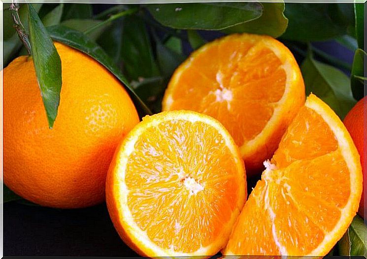 Vitamin C for healthy skin.