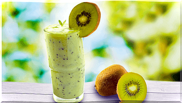 The kiwi against aging.